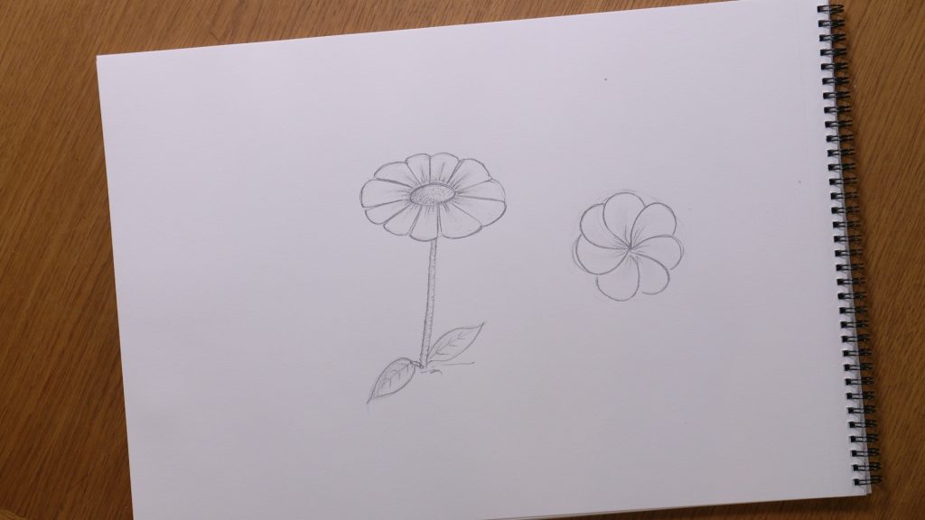 Dessiner une fleur