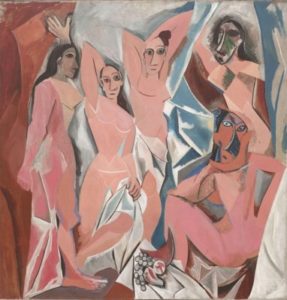 Zoom sur les Demoiselles d'Avignon de Pablo Picasso