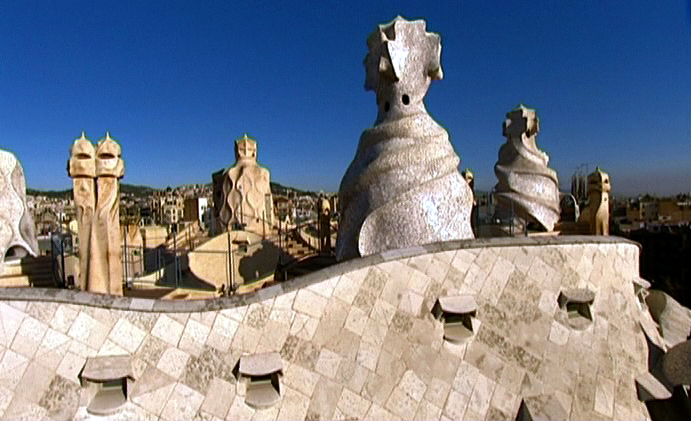 La Casa Milà d'Antonio Gaudi