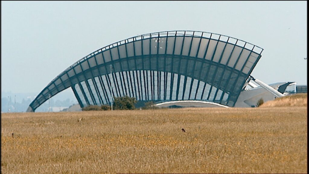 Satolas-TGV, a monument in the countryside