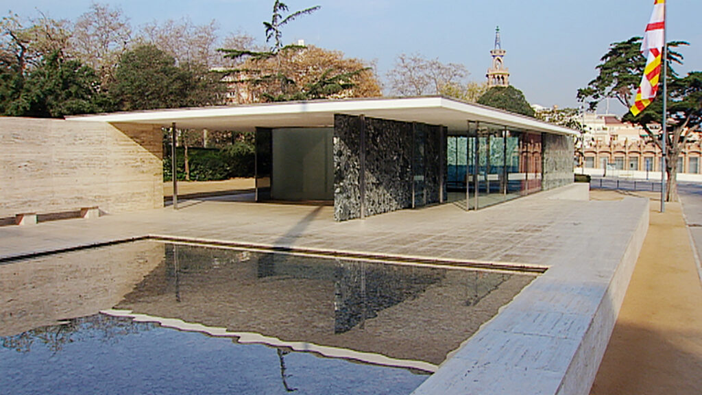 The German Pavilion in Barcelona