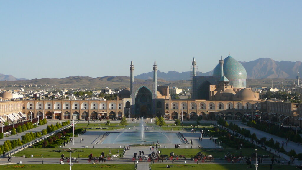 La Mosquée royale d'Ispahan