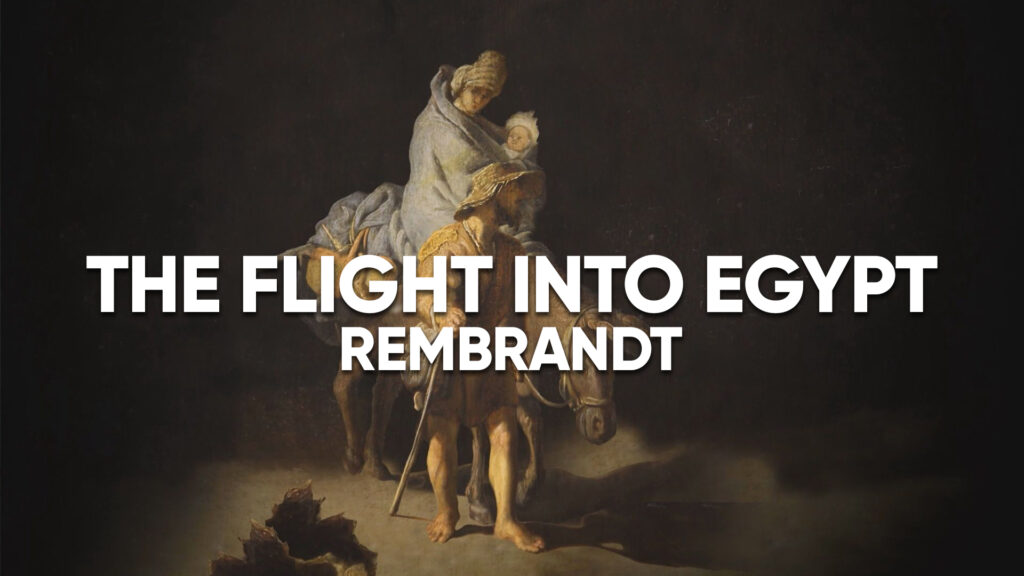 The Flight Into Egypt - Rembrandt