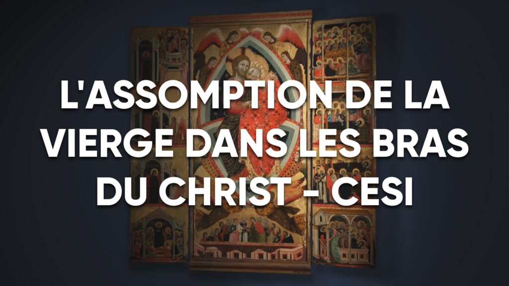 L'Assomption de la Vierge dans les bras du Christ - Cesi