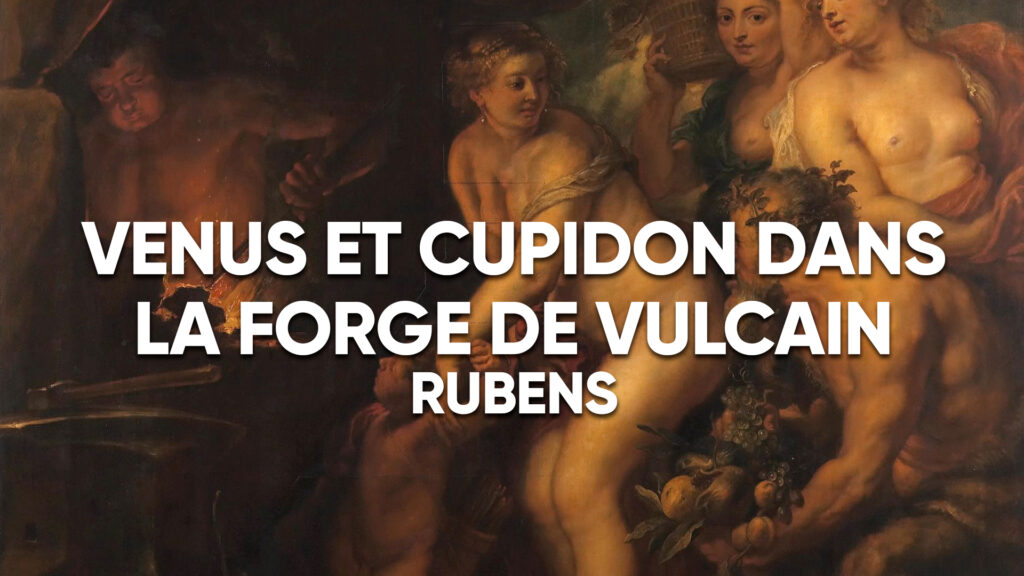 Venus et Cupidon dans la forge de Vulcain - Rubens