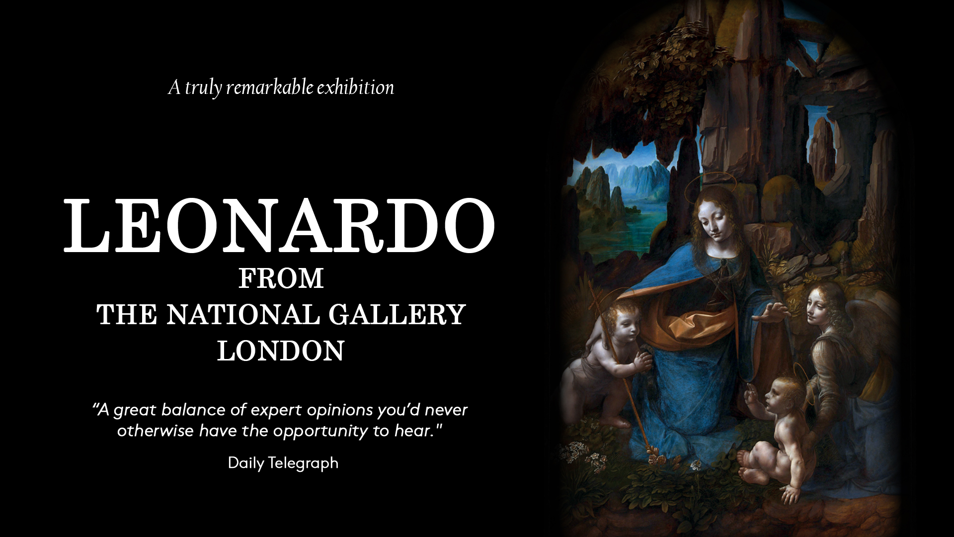 Leonardo from the National Gallery London