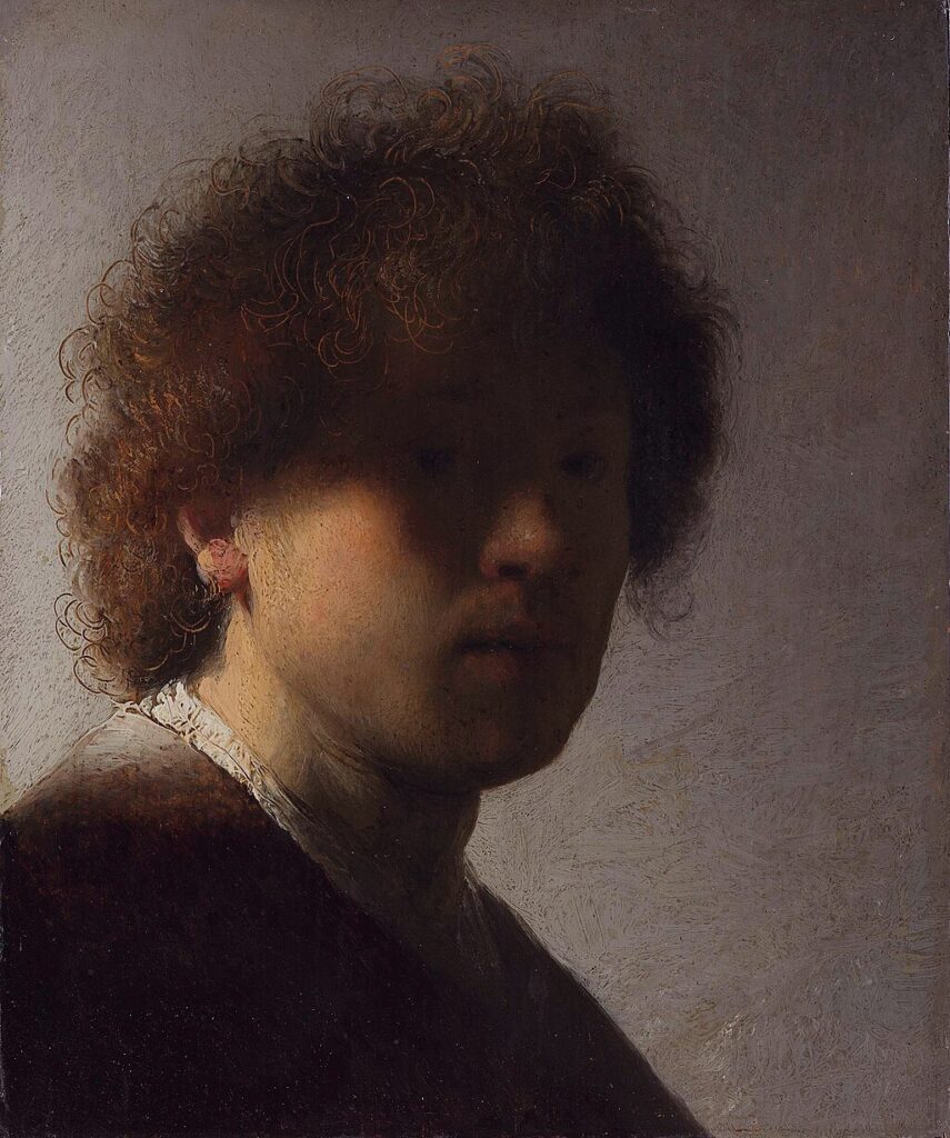 Rembrandt : Autoportrait