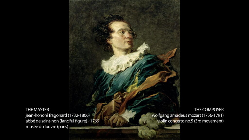 Fragonard & Mozart - Jean-Claude Richard de Saint-Non