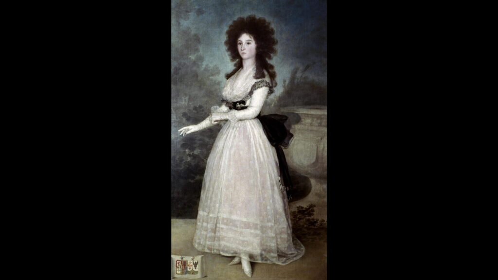 Goya & Beethoven - Portrait de Dona Tadea