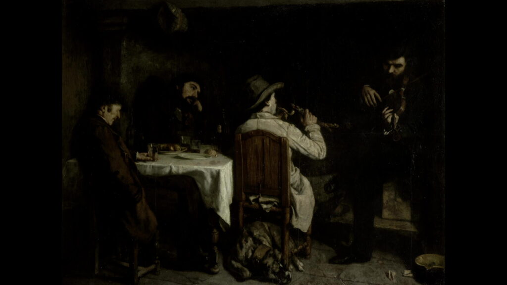 Gustave Courbet & Brahms - Après le dîner à Ornans