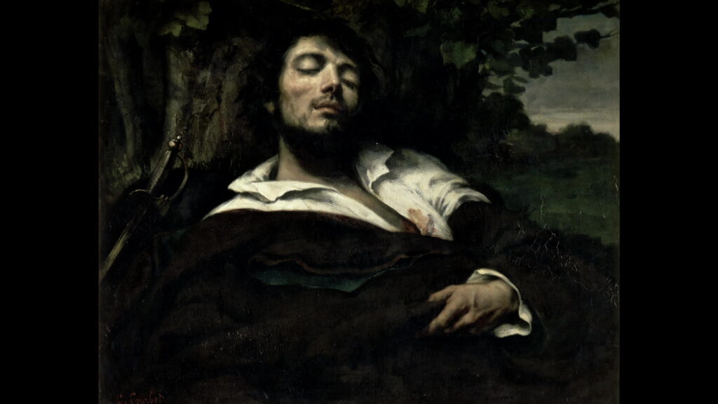 Gustave Courbet & Brahms - L'homme blessé