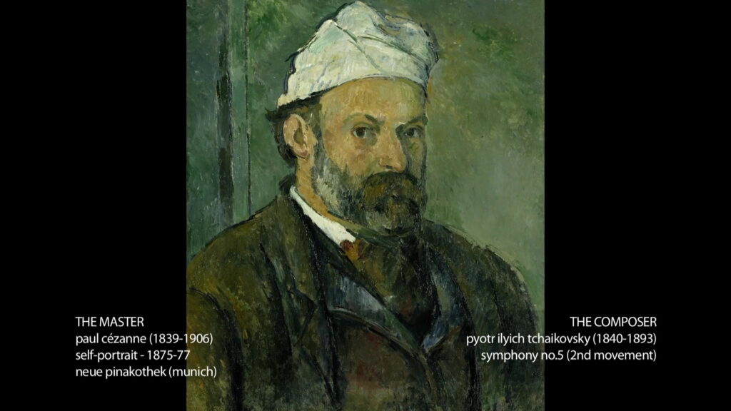 Paul Cézanne & Tchaikovsky - Auto-portrait