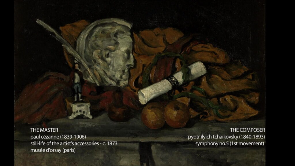 Paul Cézanne & Tchaikovsky - Nature morte des accessoires de l'artiste