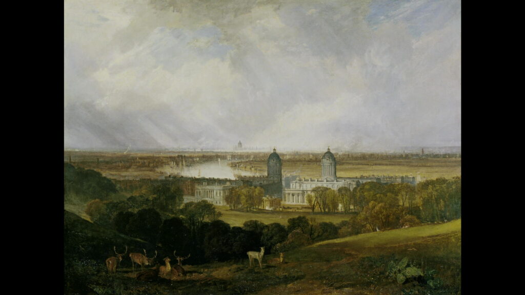 Turner & Schubert - Londres depuis le parc Greenwich