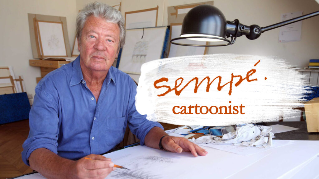 Sempé, cartoonist