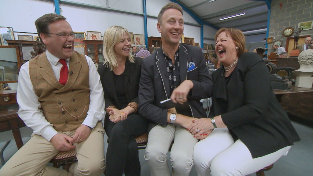 Ian Waite and Zoe Ball